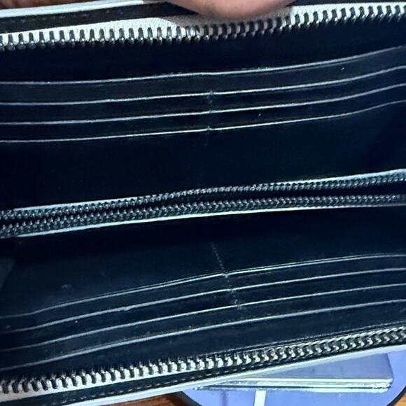 Alexander Wang Pebbled Leather Long Wallet Clutch - Picture 4 of 8